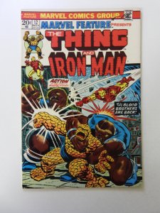 Marvel Feature #12 (1973) FN condition writing on front cover
