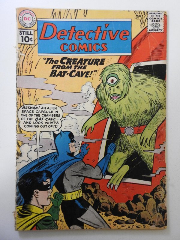 Detective Comics #291 (1961) GD Condition see description