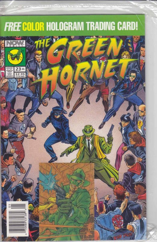 Green Hornet, The (Vol. 2) #23 (Newsstand) (with card) VF/NM ; Now