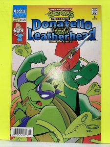 TMNT Present Donatello & Leatherhead #2 &3  Newsstand Archie 1993 Very Nice ! 