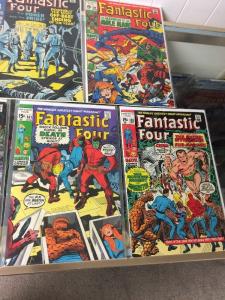 Fantastic Four 87 89 100 101 102 All 8.5 Very Fine+ Or Better