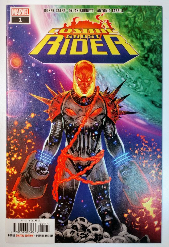 Cosmic Ghost Rider #1 (9.0, 2018) 1st app of Baby Thanos