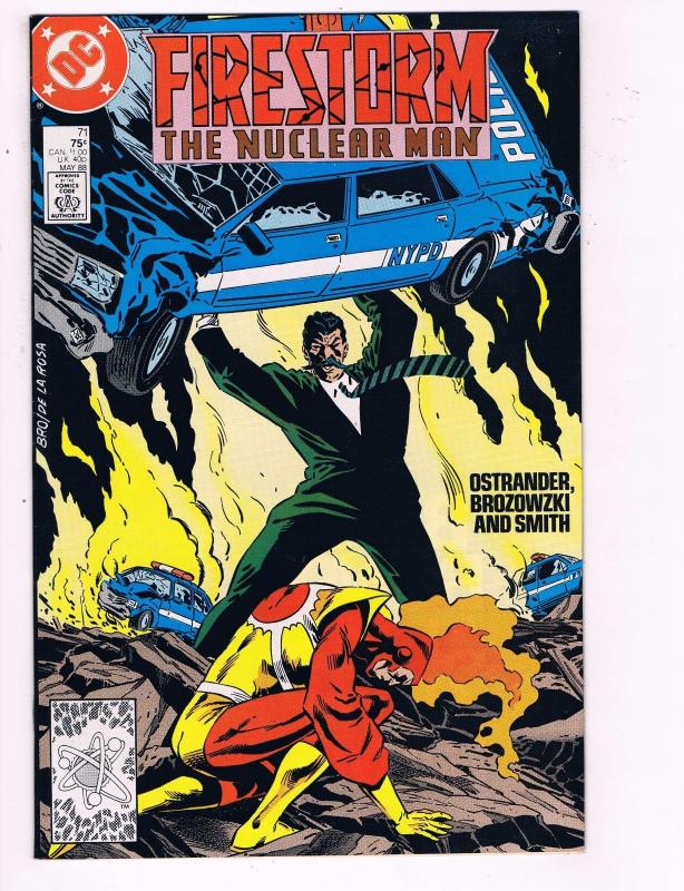 The Fury Of Firestorm The Nuclear Man #71 VF DC Comic Book DE7
