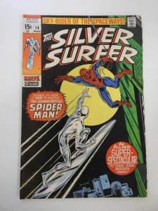 The Silver Surfer #14 (1970) GD+ Condition see desc