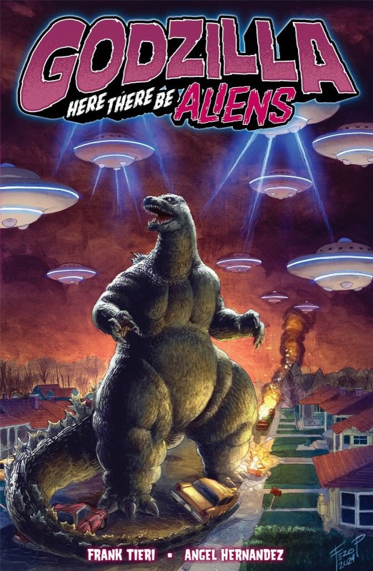 Godzilla: Here There Be Aliens IDW Publishing Comic Book 2026