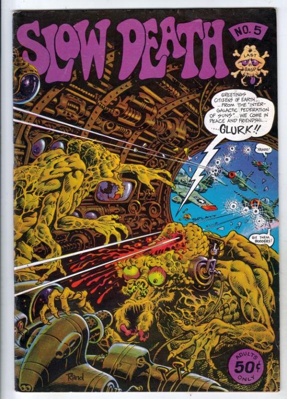 Slow Death #5 (Jan-73) VF High-Grade 