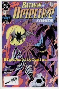 DETECTIVE #621, NM+, Batman, Alan Grant, 1990, Gotham City, Trial By Fire