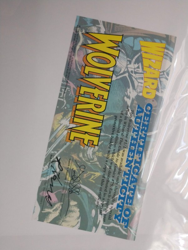 Wolverine #½ (NM+)(1996)