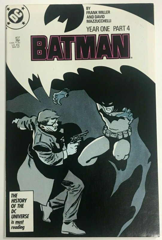 BATMAN#407 VF 1987 FRANK MILLER  DC COMICS  