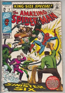 Amazing Spider-Man King-Size Annual #6 (Nov-69) VF+ High-Grade Spider-Man