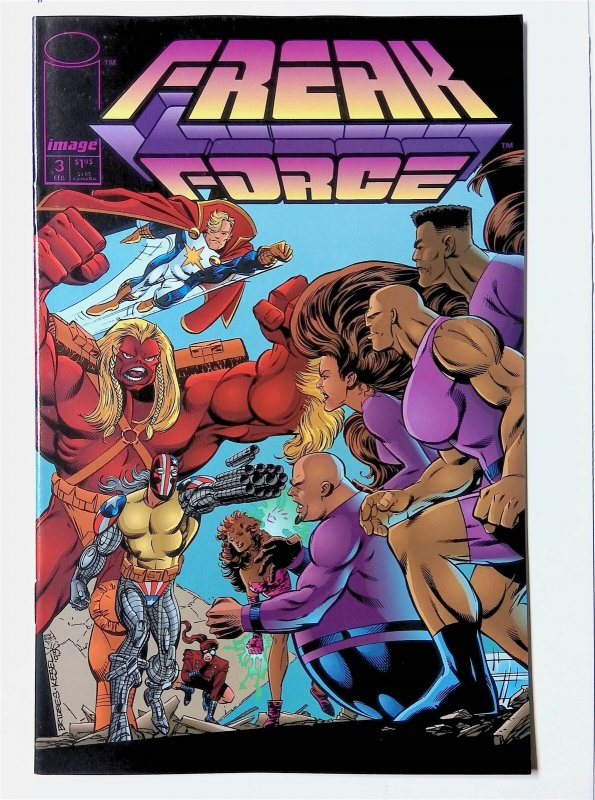 Freak Force #3 (Feb 1994, Image) FN/VF