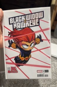 Black Widow & Hawkeye #4 Young Cover (2024)  