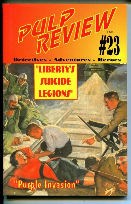 Pulp Review #23 1995- Operator #5 Liberty's Suicide Legions-VF