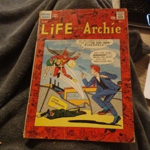 Life with Archie 57 January 1967 the Man from Riverdale silver age birdman cover