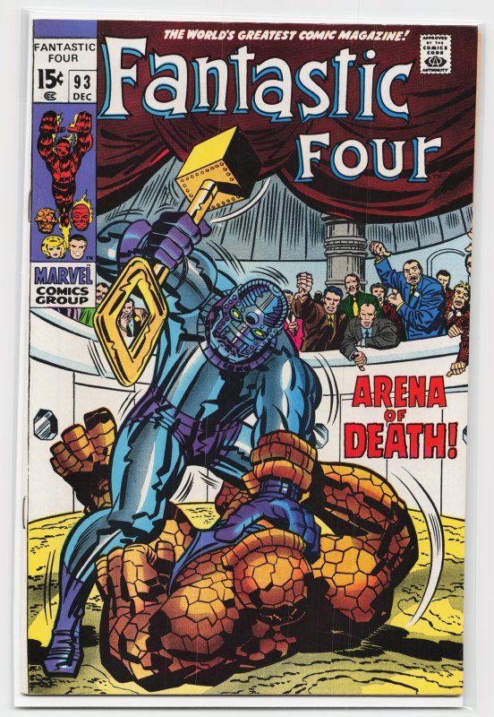 Fantastic Four #93 (1969) Fantastic Four
