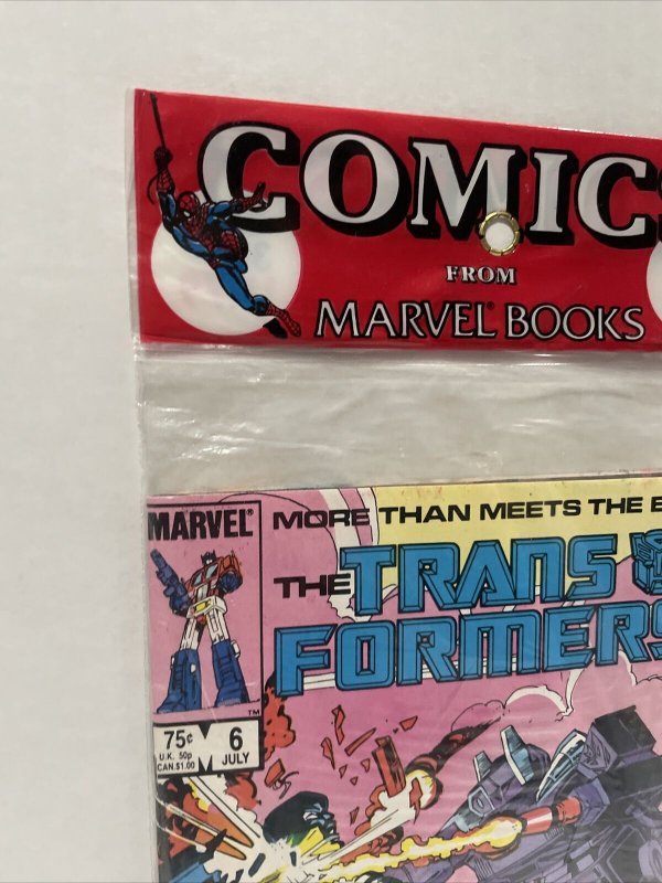 MARVEL TRANSFORMERS #4 5 6 Factory Sealed 3 PACK SET 1985 