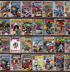 Huge Lot 140+ Comics with The Avengers, The Thing, Rom & More!