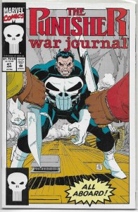 Punisher War Journal #2-29,32,34,36-52,54-58,61,65 Jim Lee, comic book lot of 54