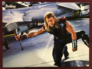 AVENGERS THOR HAMMER POSTER 12X16 NM SHIPPED FLAT HEMSWORTH