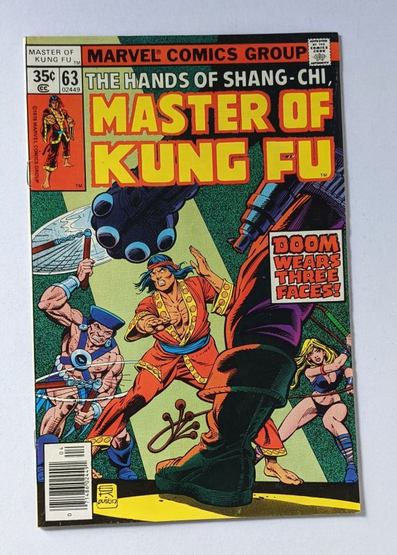 Master of Kung Fu #63 (1978) VF