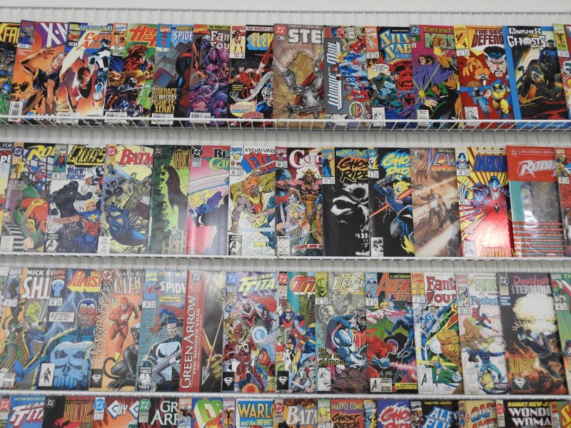 Huge Lot 190+ Comics W/ Batman, X-Men, Ghost Rider, +More! Avg FN- Condition!