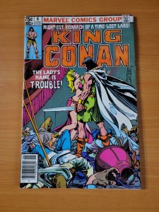 King Conan #6 Newsstand Variant ~ VERY FINE VF ~ 1981 Marvel Comics