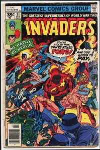 The Invaders #21 (1977) The Invaders