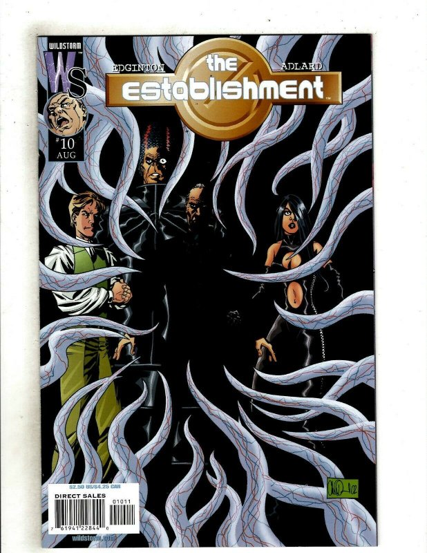 Lot Of 13 The Establishment Wildstorm Comics # 1 2 3 4 5 6 7 8 9 10 11 12 13 GE6