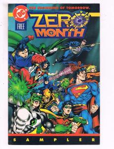 Zero Month #1 VF DC Comics Free Sampler Comic Book Superman DE19