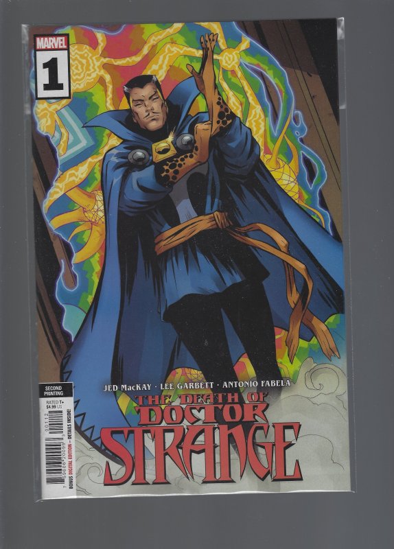 Death Of Doctor Strange #1 Second Print