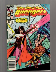 Lot of 12 West Coast Avengers Comics #38 39 40 41 42 43 44 51 53 55 56 57 J417