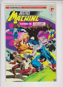 Justice Machine featuring The Elementals #1 Direct Edition (1986)