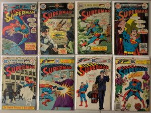 Superman lot #274-361 + 2 Specials DC 1st Ser. (avg 4.5 VG+) 47 diff (1973-'81)