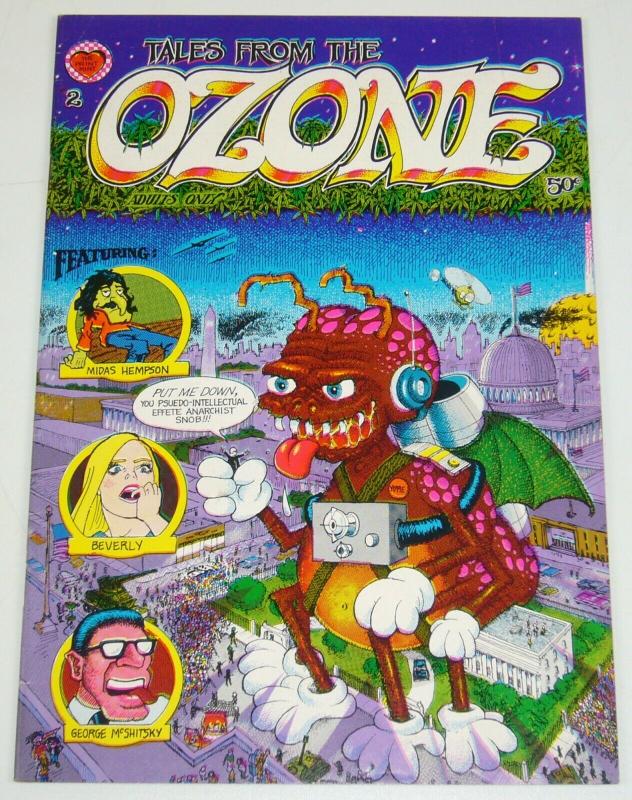 Tales From the Ozone #2 FN (1st) print mint DAVE SHERIDAN underground comix