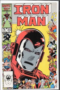 Iron Man #212 (1986) Iron Man [Key Issue]