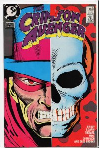 Crimson Avenger #4 (1988) The Crimson Avenger