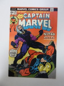 Captain Marvel #34 FN/VF condition MVS intact