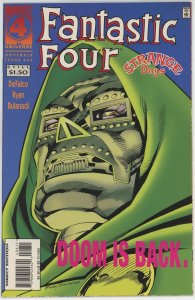 Fantastic Four #406 (1962) - 9.0 VF/NM *1st App Hyperstorm/Doom Quest* 