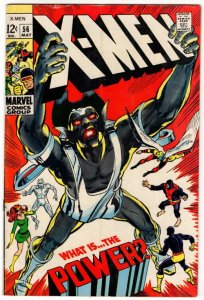 Uncanny X-Men #56 (4.5) Neal Adams Silver Age Marvel
