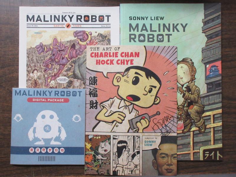 Malinky Robot Limited Edition Box Set by Sonny Liew Indie Comic Street Urchins