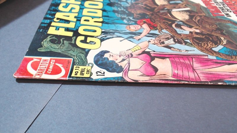 Flash Gordon #13 (Apr 1969) 3.0 GD/VG Charlton Sci-Fi Jeff Jones Art Comic