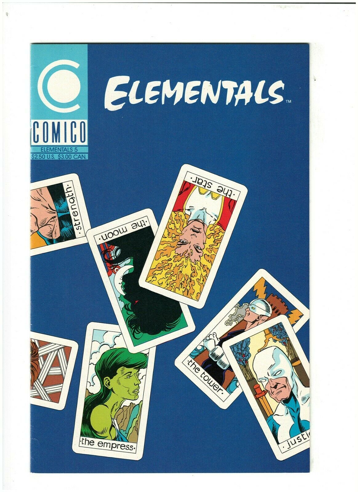 Elementals #5 VF+ 8.5 Comico 1989 Bill Willingham | Comic Books ...