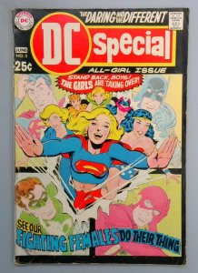 DC SPECIAL #3 VG+ All Girl Special DC 1969 JR1