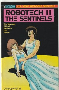 Robotech II The Sentinels # 1 NM- 1989 John & Jason Waltrip [Q3]