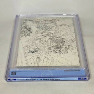 Transformers Movie Adaptation #1 IDW 2007 CBCS 9.8 Milne Sketch 1:15 RI