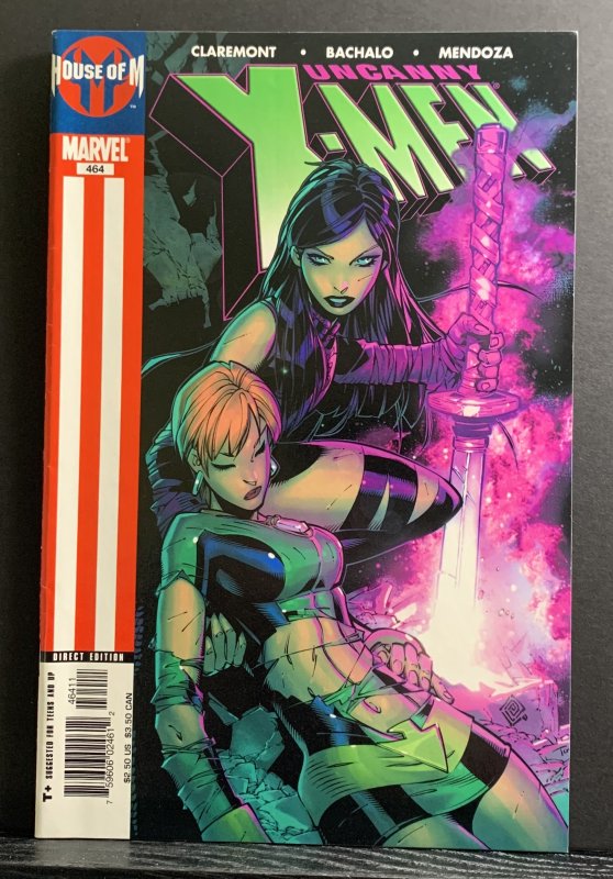 The Uncanny X-Men #464 (2005) Chris Bachalo Psylocke / Marvel Girl Cover