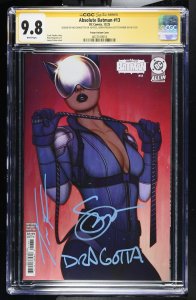ABSOLUTE BATMAN #13 DC 1ST PRINT DRAGOTTA/SNYDER/FRISON 3X SIGNED CGC SS 9.8 NM