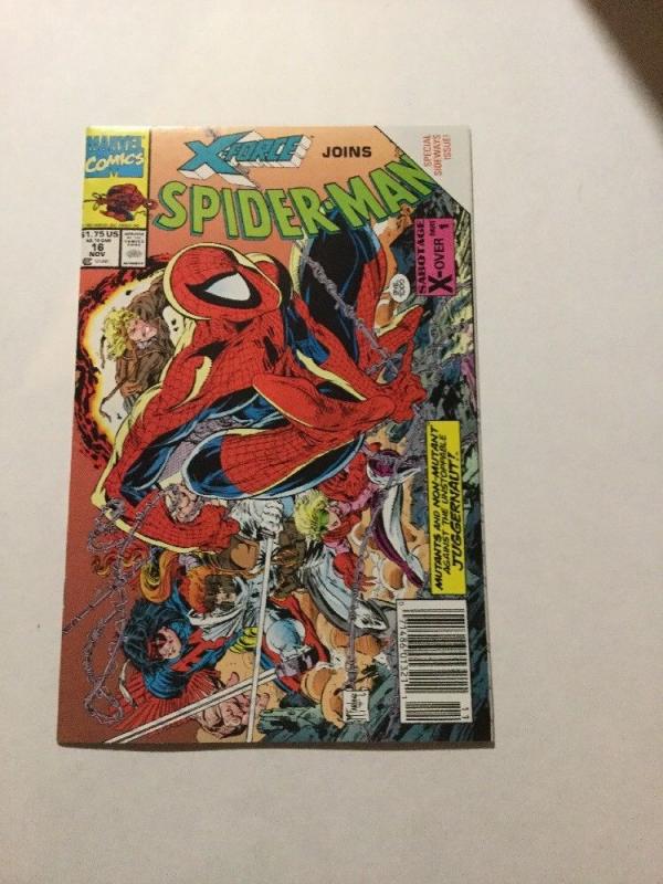 Spider-Man 16 Newstand Edition NM- Near Mint- 9.2