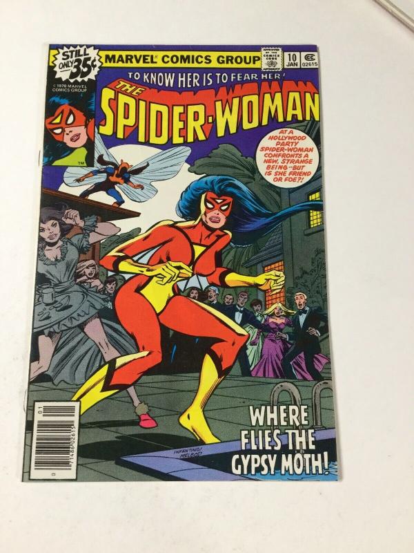 Spider-woman 10 Vf+ Very Fine+ 8.5 Marvel