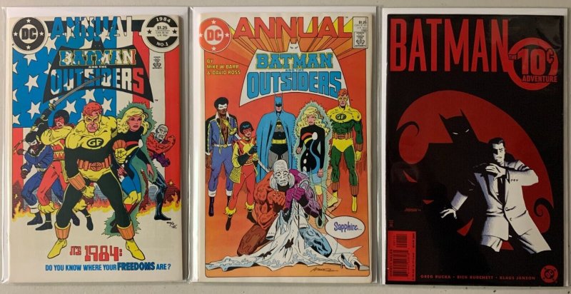 Batman and Outsiders lot #1-32 + more DC 1st Series 35 diff 6.0 FN (1983-'86)